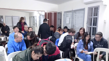 nueve parejas de novios se prepararon para el sacramento del matrimonio