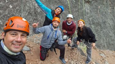 Trekking, escaladas y rappel para disfrutar en El Jumeal