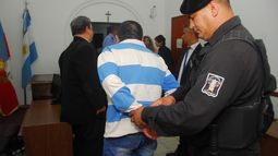 Llegó libre y salió esposado y con una condena por cumplir