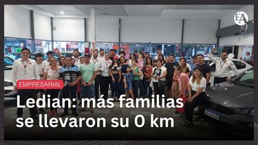 Ledian: más familias se llevaron su 0 km
