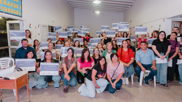 cerro con exito el programa acompanantes comunitarias contra las violencias