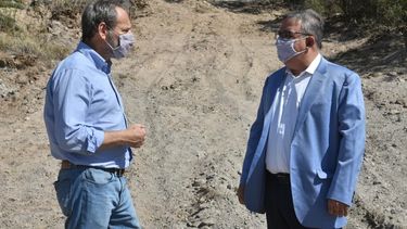 Jalil recorrió la reapertura del camino a la Quebrada de San Lorenzo y el nuevo dique La Florida