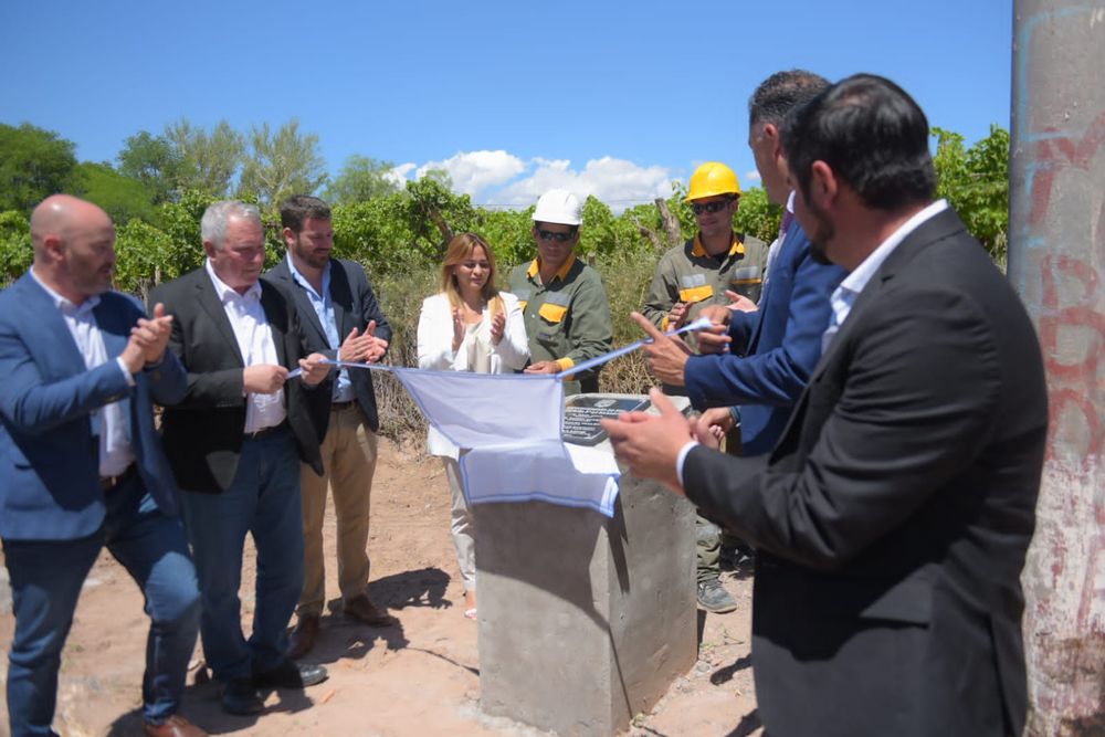 Rubén Dusso participó de la inauguración de obras eléctricas en Fiambalá