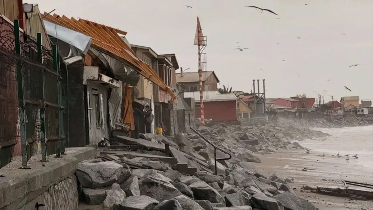 Temporal en Chile: muertos y miles de evacuados