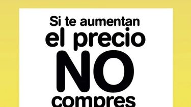 Milei, contra la suba de precios: Si aumentan, no compres