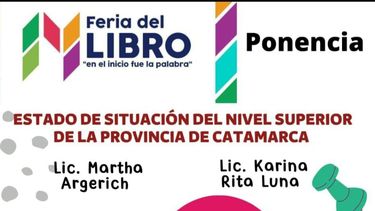 Presentan ponencia sobre el estado de situación del Nivel Superior