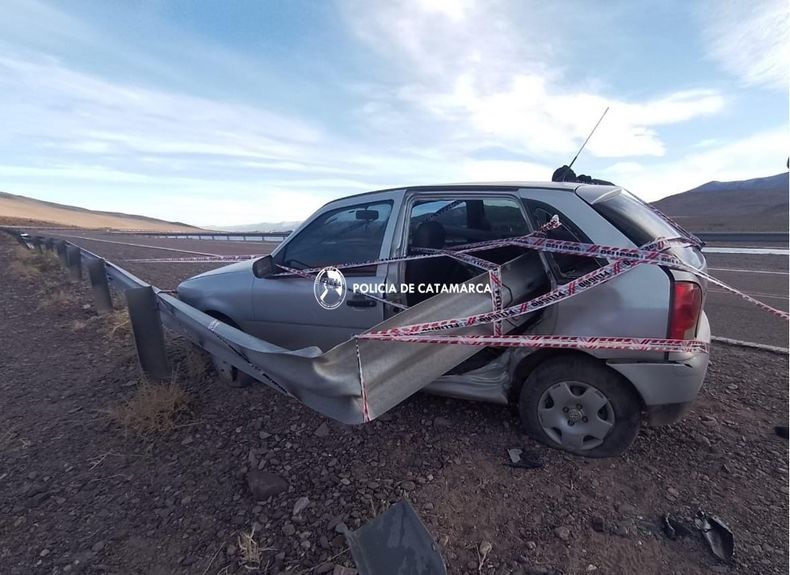 Accidente en la cordillera