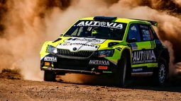 Augusto DAgostini,  en el Rally Argentino