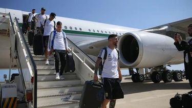 argentina ya esta en barcelona para encarar la recta final