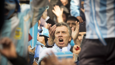 mauricio macri: que me tilden de mufa me resbala
