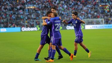 El Seleccionado de Argentina de sub 20 clasificó primero