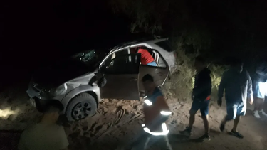 turistas de san luis protagonizaron un accidente en tinogasta