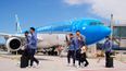 Esperanza. Los convocados arribaron ayer a Kansas en el avion más argentino del mundo. Esperanza. Los convocados arribaron ayer a Kansas en el avion más argentino del mundo.