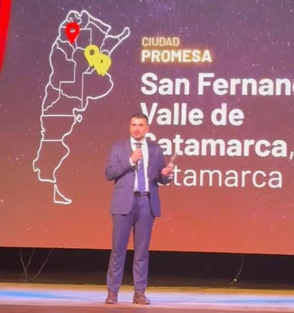 San Fernando del Valle de Catamarca recibió dos distinciones nacionales en La Noche de Intendentes