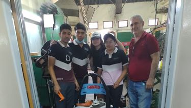 Representantes. El proyecto de los alumnos viajó a Buenos Aires.