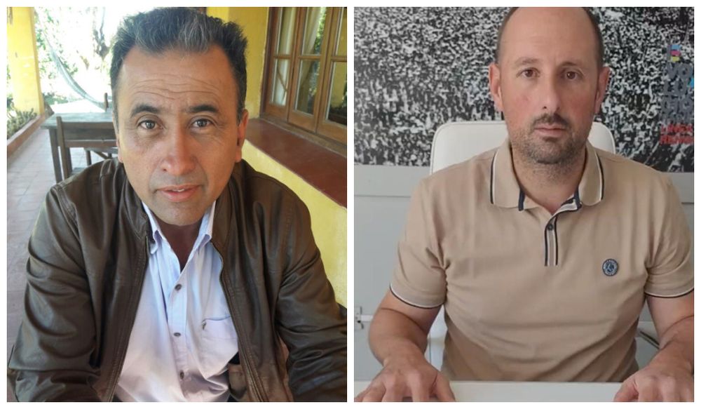 PASO. Rodolfo Santillán y Alfredo Marchioli se diferenciaron.&nbsp;