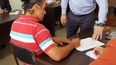Condenado. Gerardo Miguel Aráoz, tras escuchar el fallo en su contra ayer a la mañana.