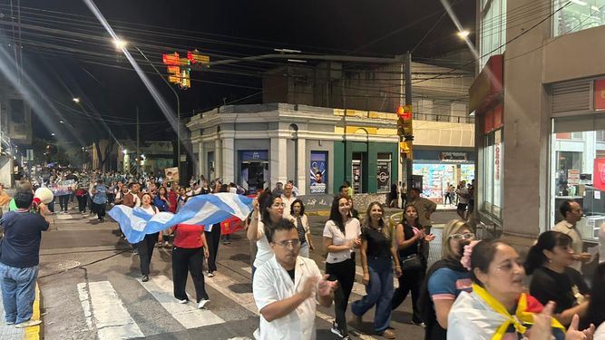 Malestar docente. Aseguran que continuarán con medidas de fuerza.