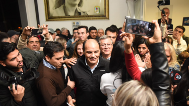 Ganador. Gustavo Saadi saca una diferencia notable de votos.&nbsp;
