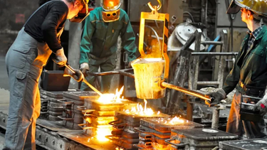 la actividad metalurgica cayo un 6% en enero y la capacidad instalada esta por debajo de la mitad