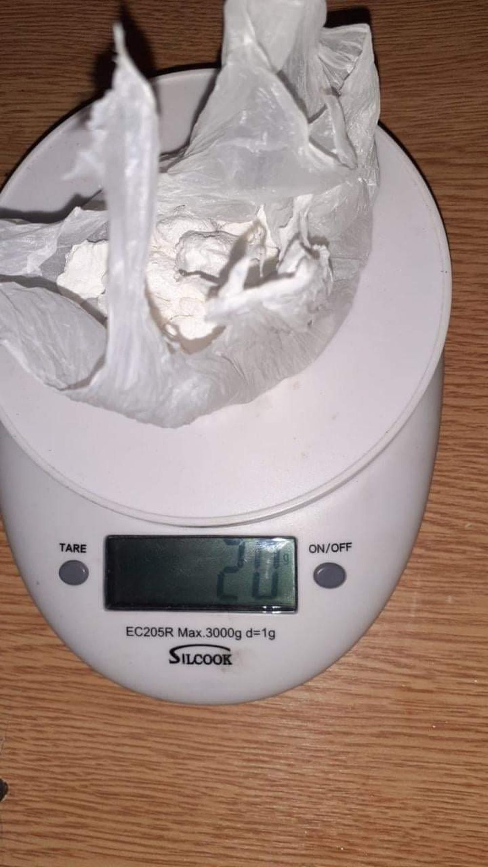 Operativo. La sustancia descubierta era cocaína.