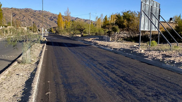 La pavimentación de este tramo de la ruta era un pedido de años de los habitantes del norte de Belén.