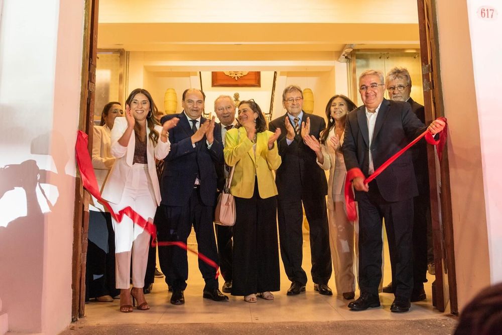 Hito cultural. La histórica Casa de Gobierno se transformó en el centro de arte y tecnología aplicada.