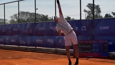 manu la serna alcanzo la medalla de plata en dobles
