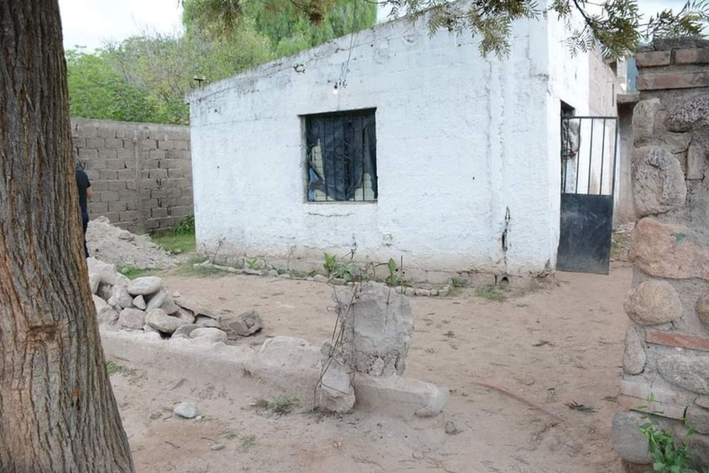 Escenario. la casa del barrio La Florida en donde fue encontrado el cuerpo de susana romero.