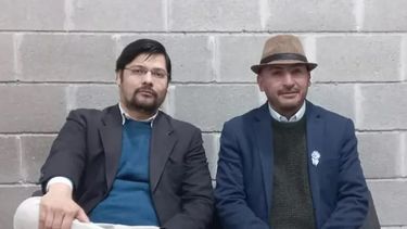 Paulo Ibáñez (derecha) busca que su sobreseimiento quede firme