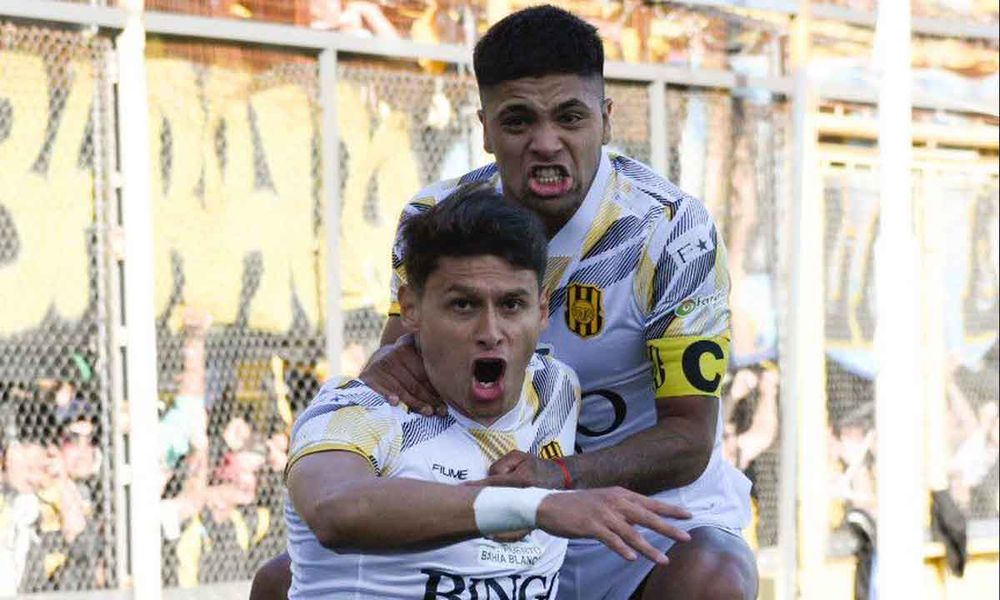 La boca llena de gol para el andalgalense Nelson Da Silva, que avanzó con Olimpo.&nbsp;