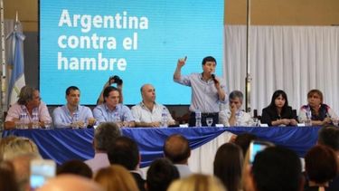 Oficializaron el Plan Nacional Argentina contra el Hambre
