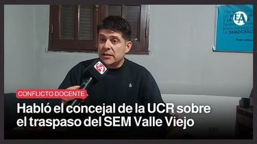 Habló el concejal de la UCR sobre el traspaso del SEM Valle Viejo