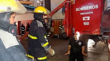 Atendieron a un anciano que sufrió un principio de asfixia