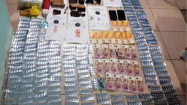Secuestraron drogas y dinero: tres detenidos