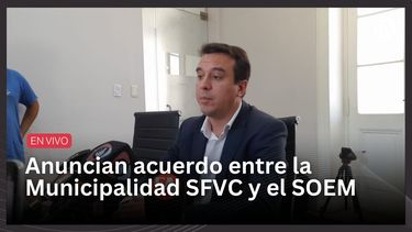 Anuncian acuerdo entre la Municipalidad de la Capital y el SOEM