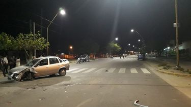 Triple choque sobre avenida Virgen del Valle