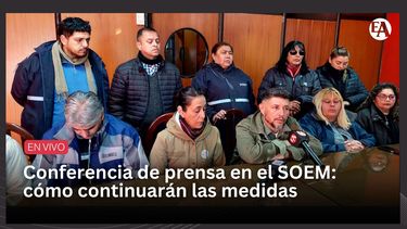 Conferencia de prensa en el SOEM: cómo continuarán las medidas