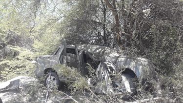 Se salvó de milagro: violento vuelco en Pomán