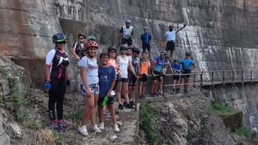 exitosa  cita con el cicloturismo en alijilan