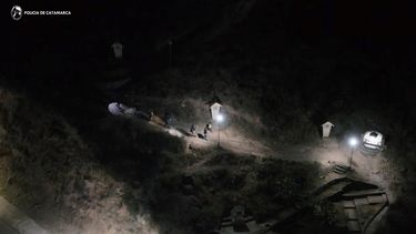 cuatro jovenes fueron encontrados sanos tras permanecer extraviados en el cristo redentor