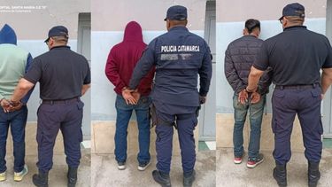 arrestaron a tres hombres por desorden y agresiones a policias en fuerte quemado