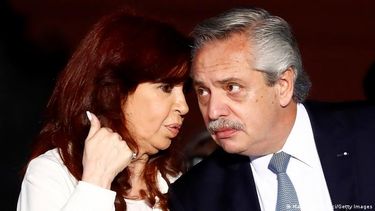 Cristina Kirchner y Alberto Fernández.&nbsp;
