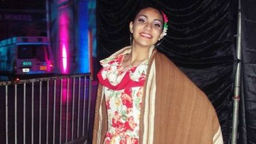 Una bailarina tinogasteña en el seleccionado argentino de danzas