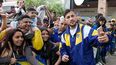 boca visita al lider instituto para trepar en el clausura