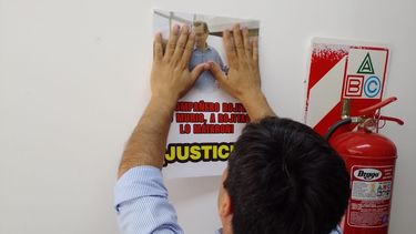 Repartieron volantes por el caso Rojas