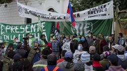 El FUSSI marchó contra la reforma laboral y convocó a profundizar la protesta