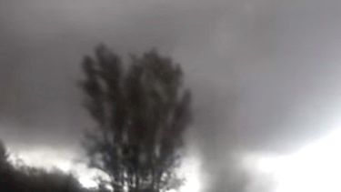 fuerte tornado en una localidad de cordoba