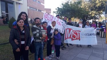 Manifestación en OSEP