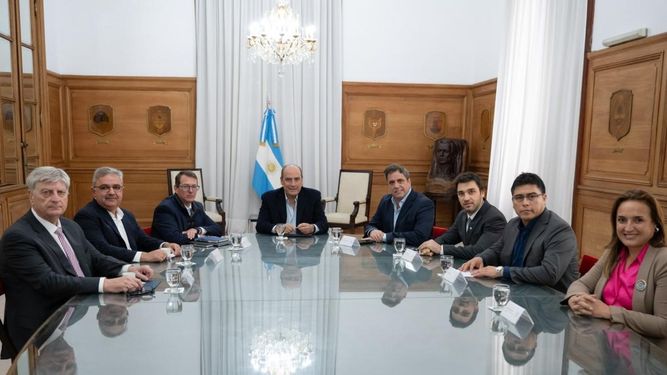 Planteo. El reclamo de los gobernadores fue desarrollado ante el Jefe de Gabinete, Guillermo Francos.